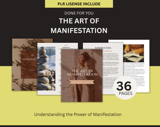 A PLR The Art of Manifestation